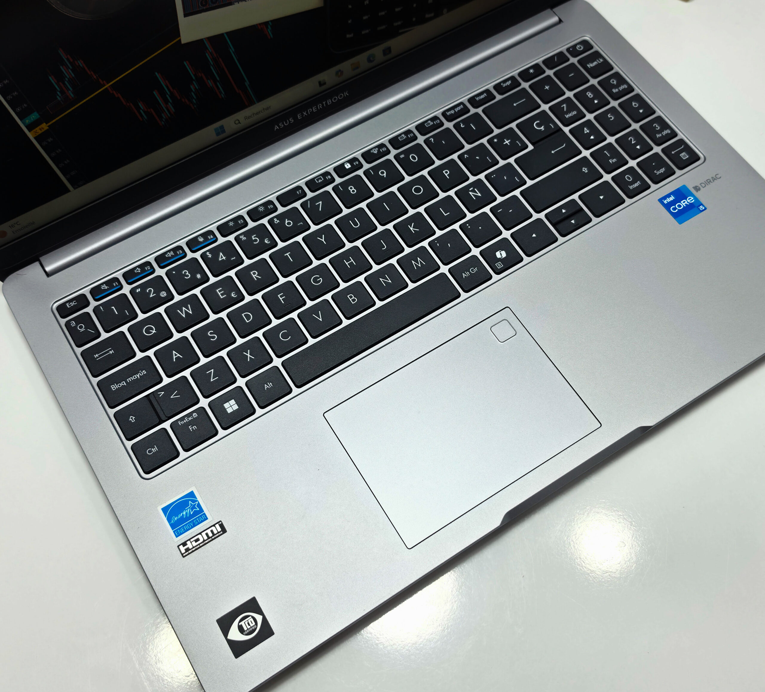 ASUS EXPERTBOOK-i5 13Th-16Ram 512SSD – Image 3