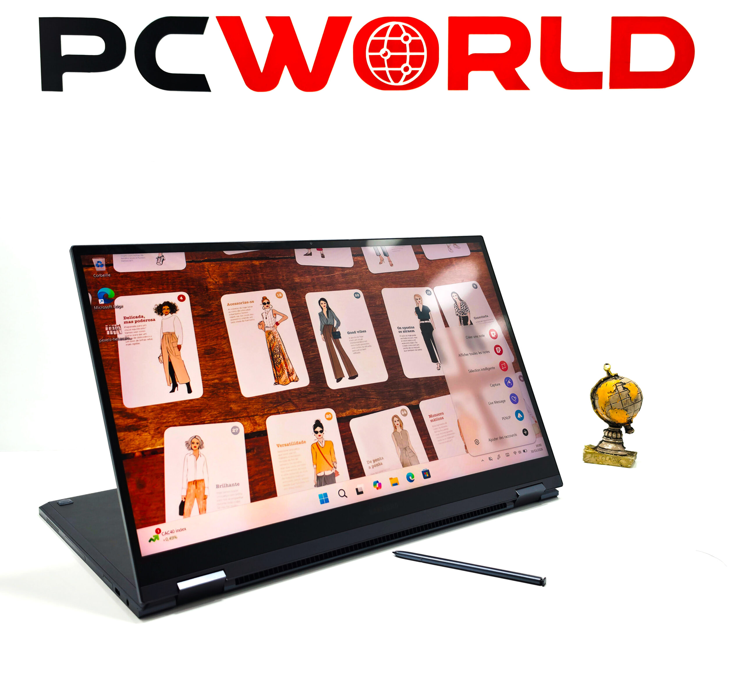 Samsung Pro-i5 11Th-8Ram 256SSD-X360 Tactile-Nvidia MX450 (avec stylet)