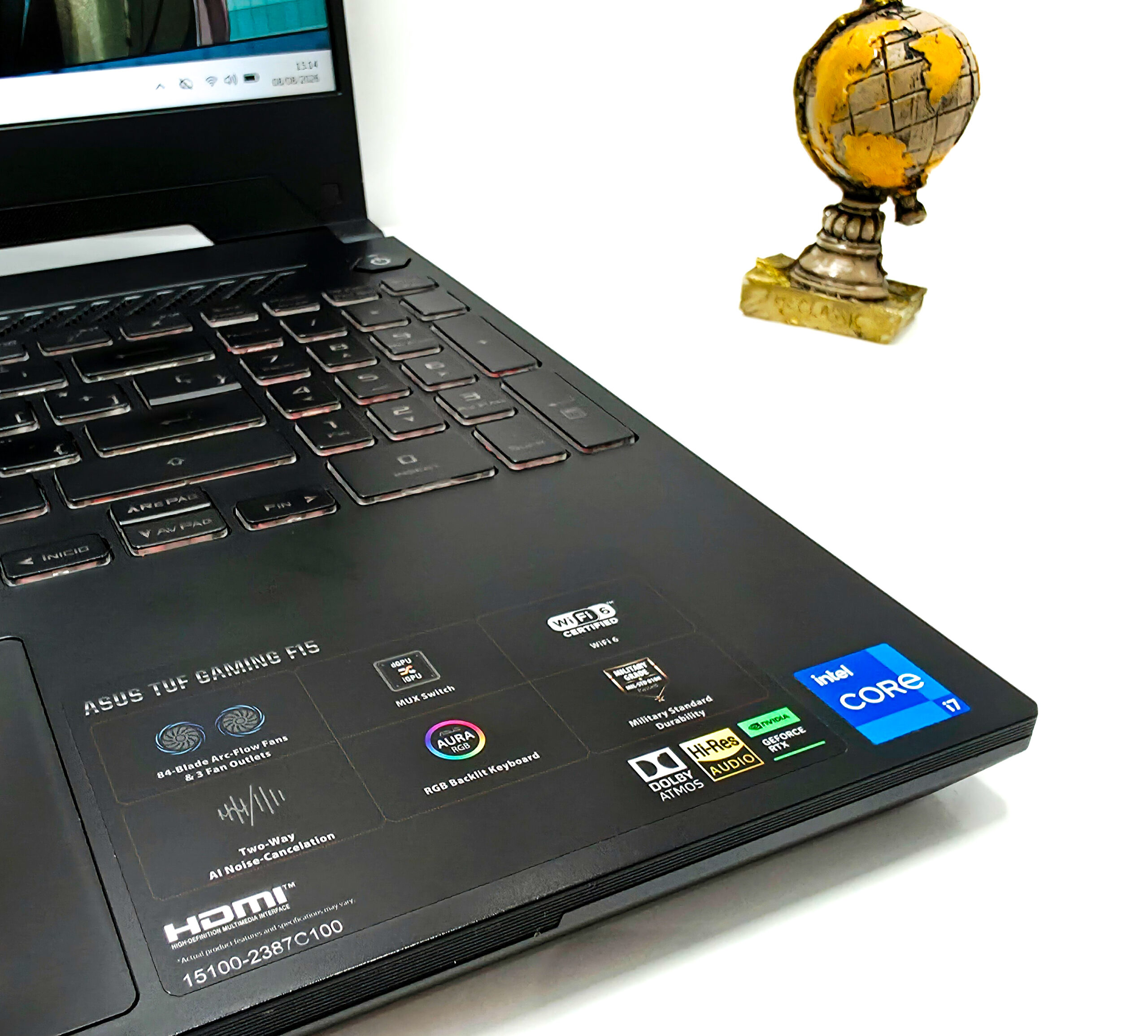 ASUS TUF GAMING F15-i7 12Th-16Ram 512SSD-RTX 3050-15.6" – Image 6